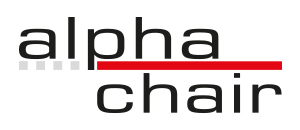 Logo alpha chair